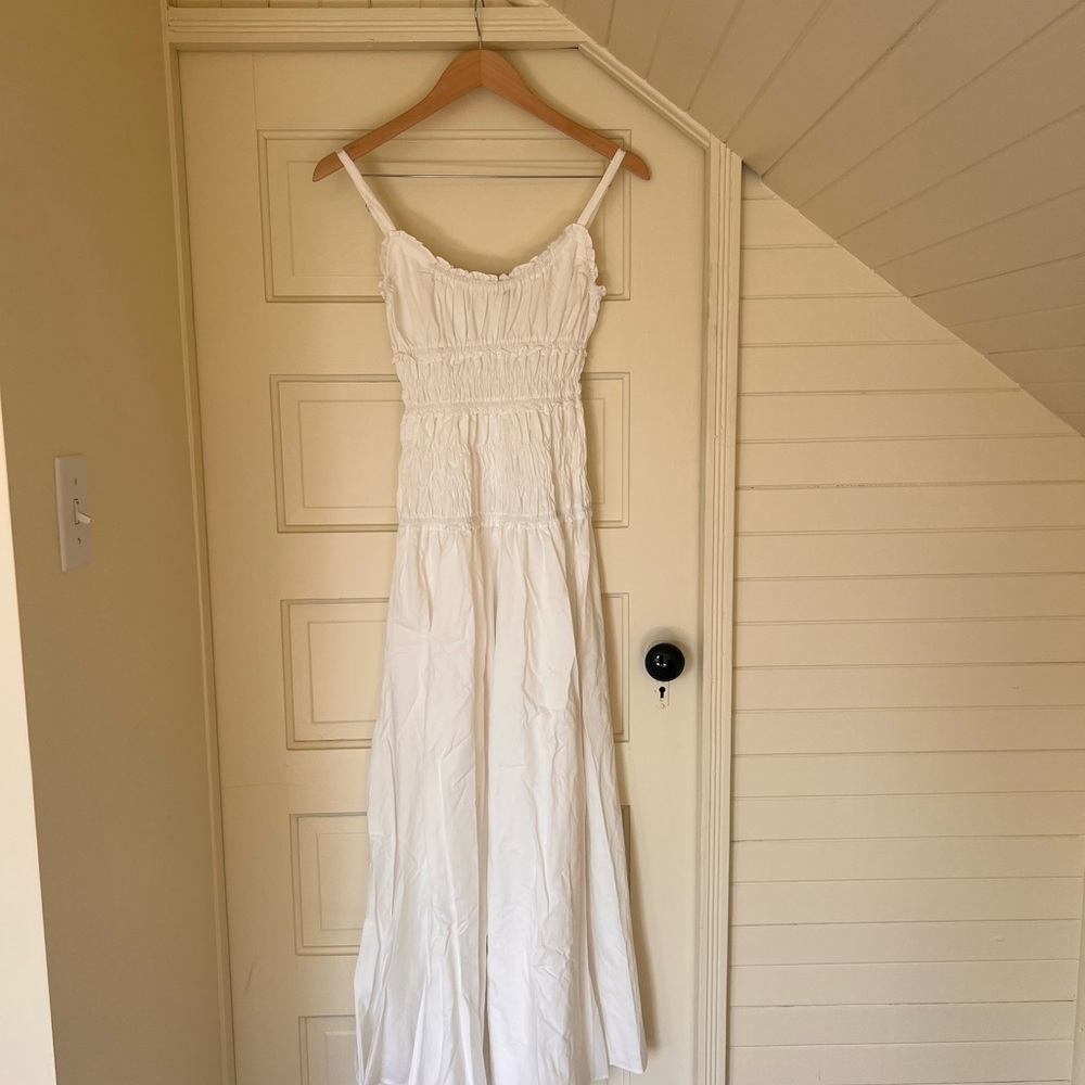 DISSH Toby White Cotton Midi Dress - Picture 4 of 6
